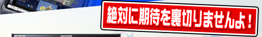 絶対に期待を裏切りませんよ!